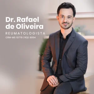 Dr. Rafael de Oliveira, médico especialista em Reumatologia em Dourados. Atendimento médico voltado para o diagnóstico e tratamento de doenças autoimunes, reumatismo, dores nas articulações, fibromialgia, artrite, artrose e osteoporose em Mato Grosso do Sul.