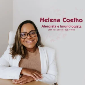Dra. Helena Coelho, especialista em Alergia e Imunologia Pediatrica em Niterói