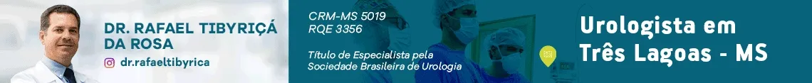 Banner Cidade - Urologia - Três Lagoas - MS